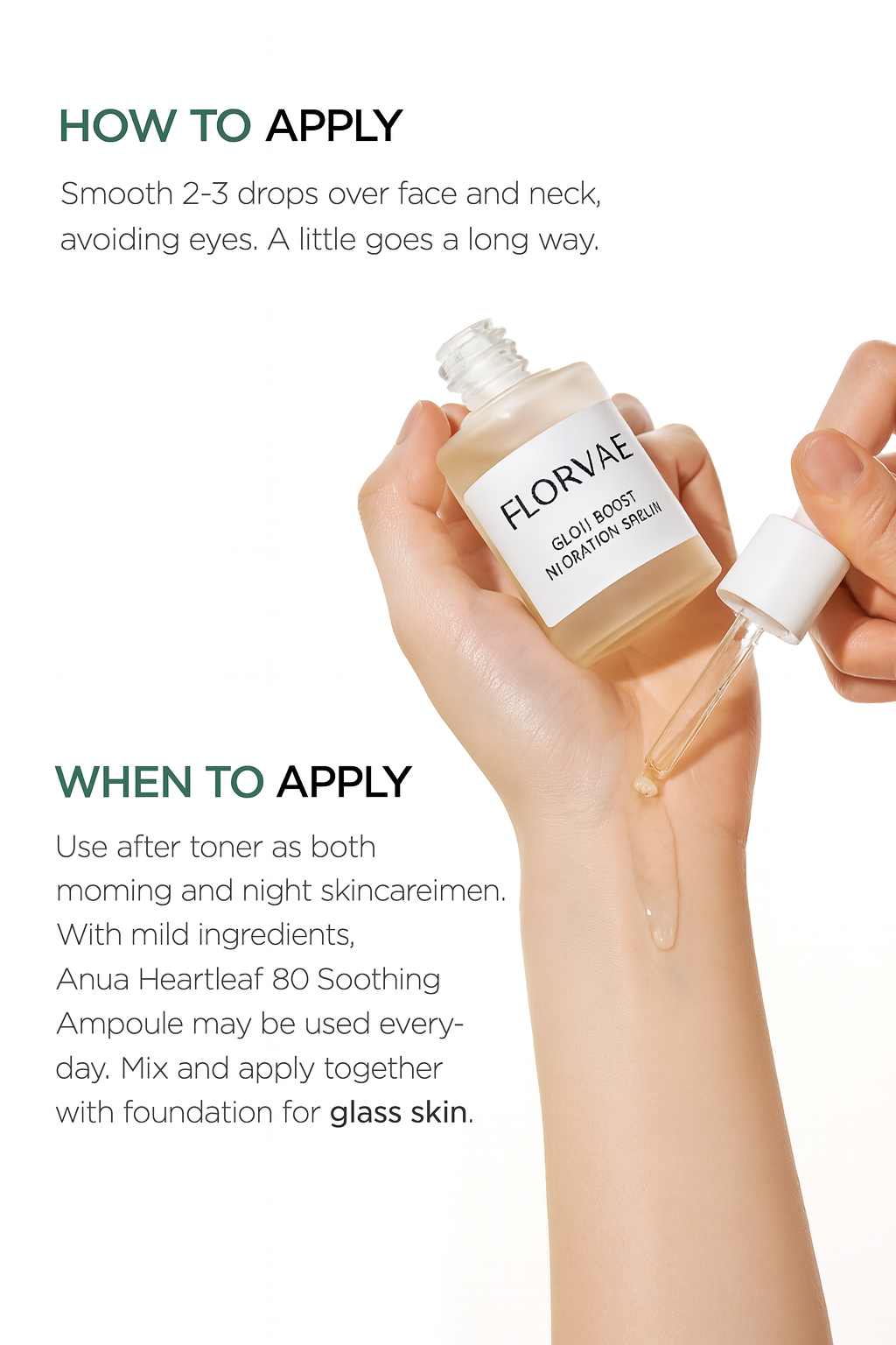 Glow Boost Hydration Serum – Hydrating & Brightening | Florvae